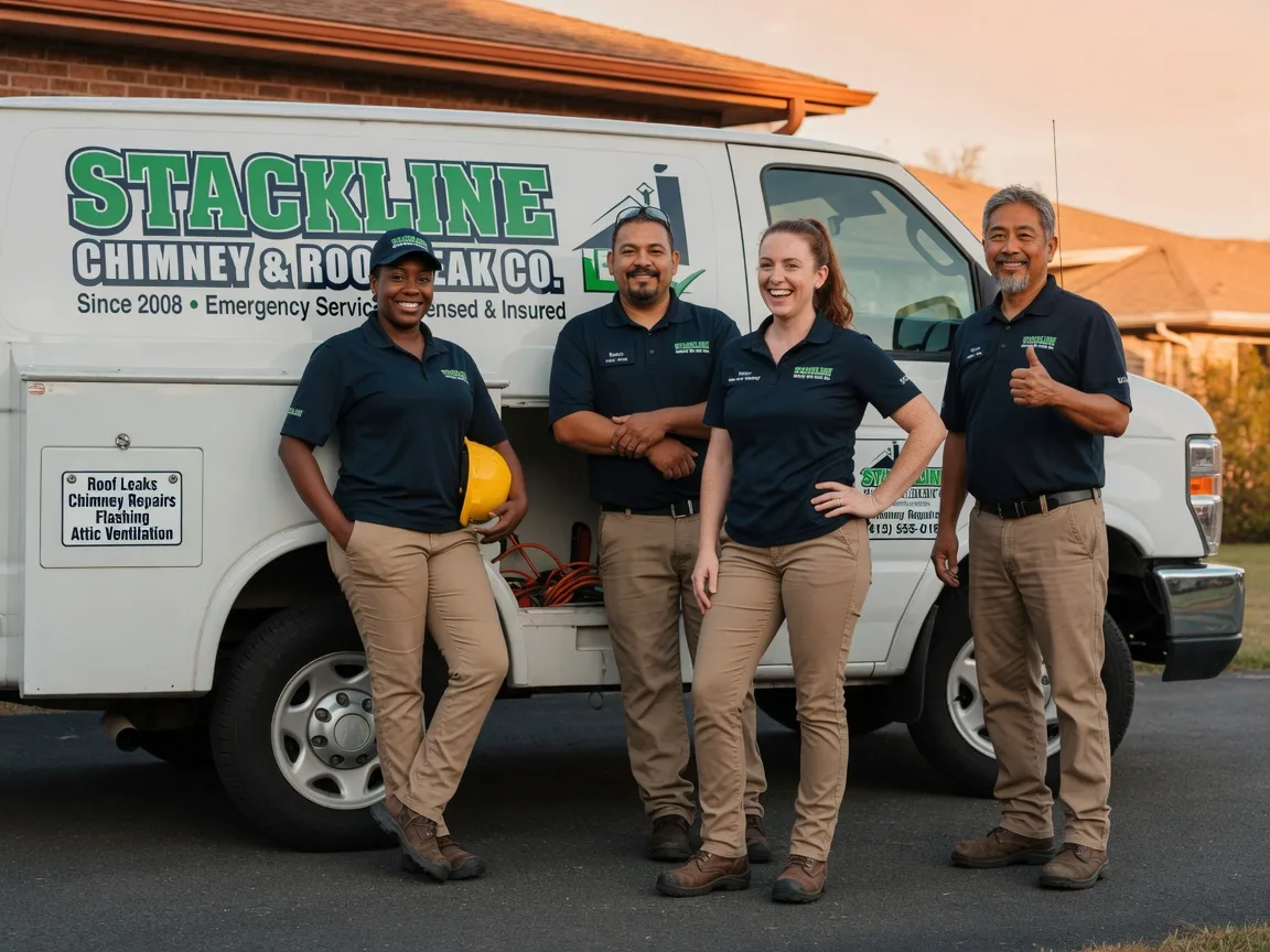 Chimney flashing repair company in Franklin, MO
